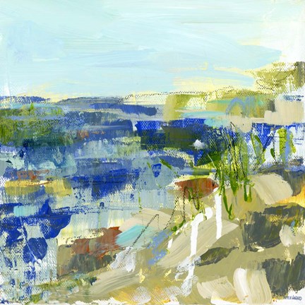 Framed Coastal Sand 11 Print