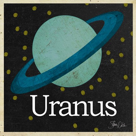 Framed Uranus Print
