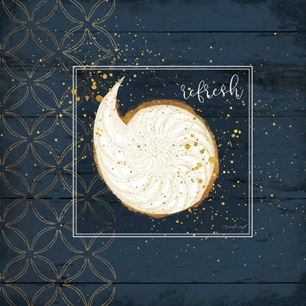 Framed Refresh Shell Print