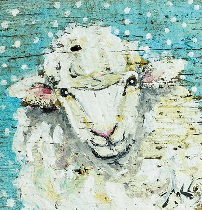 Framed Sheep Print