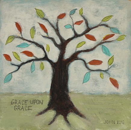Framed Grace Upon Grace Print