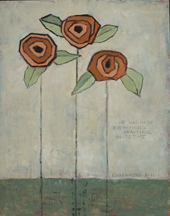 Framed Beautiful in Its Time Print