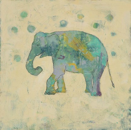 Framed Elephant Print