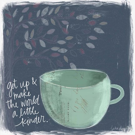 Framed Kinder World Print