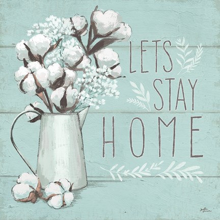 Framed Blessed IV Mint Print