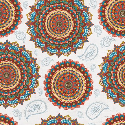 Framed Mandala Dream Pattern IB Print