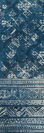 Framed Indochina Batik I Print