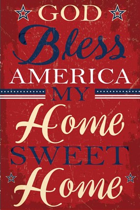 Framed Americana II Print