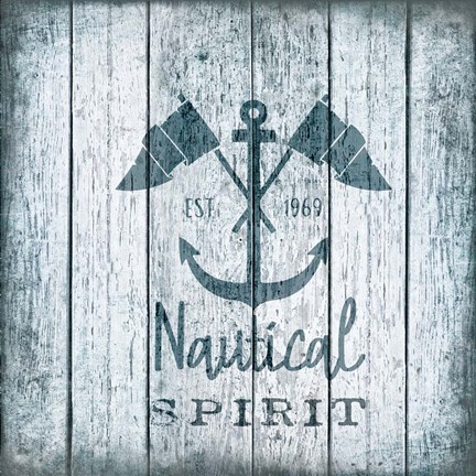 Framed Nautical Spirit Print