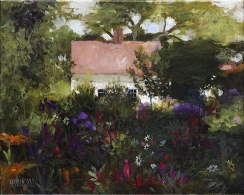 Framed Upper Garden Print