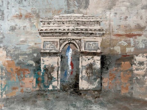 Framed Arc de Triomphe Print