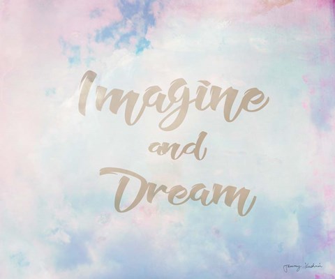 Framed Imagine and Dream Print