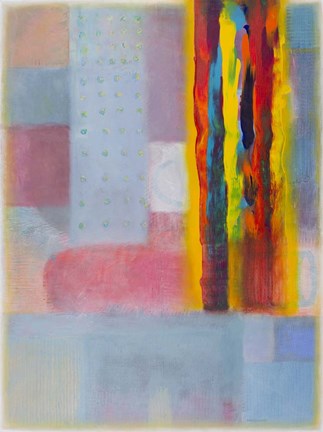 Framed Subtle Color Storm II Print