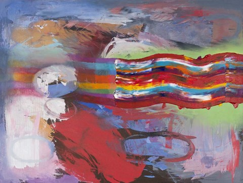 Framed Color Storm Sonata Print