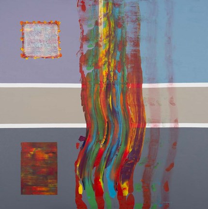 Framed Color Storm Route Print