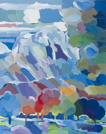 Framed Cottonwood Connection Print