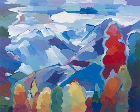 Framed Nature&#39;s Composition Print