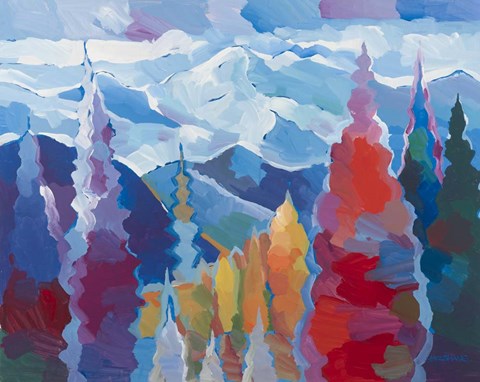 Framed Points of Reverie Print