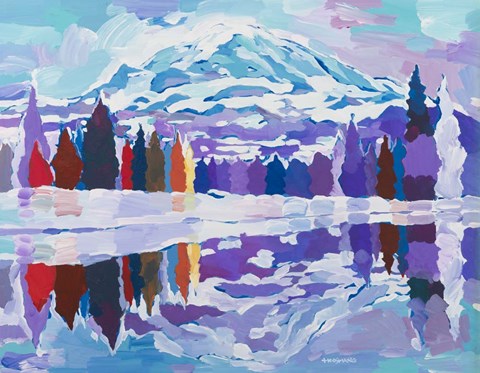 Framed Nature&#39;s Reflection Print