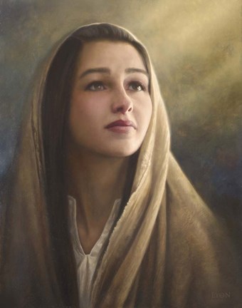 Framed Blessed Art Thou Print