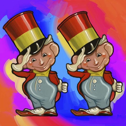 Framed Pop Art Elf Majors Print