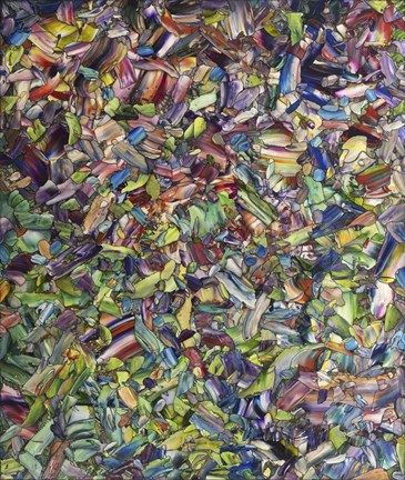 Framed Fragmented Spring Print