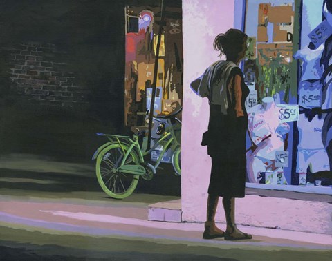 Framed Five Dollar Print