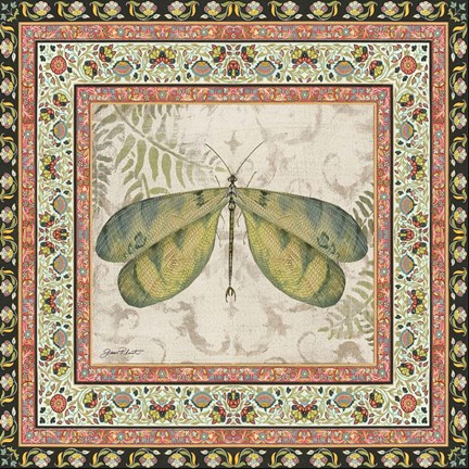 Framed Bohemian Dragonfly Print