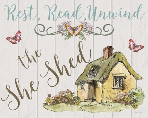 Framed She Shed - A Print