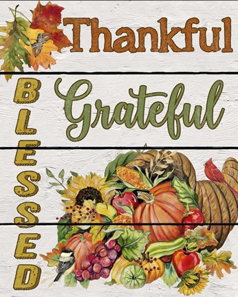 Framed Thanksgiving-G Print