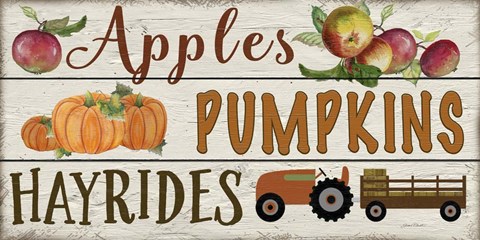 Framed Hayrides-A Print