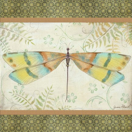 Framed Lebellule-B Print