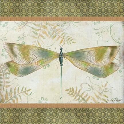 Framed Lebellule-H Print