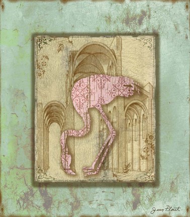 Framed Bird Silhouette 2 Print