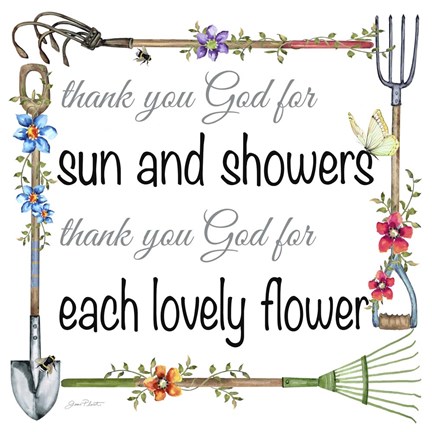 Framed Garden Inspiration - C Print