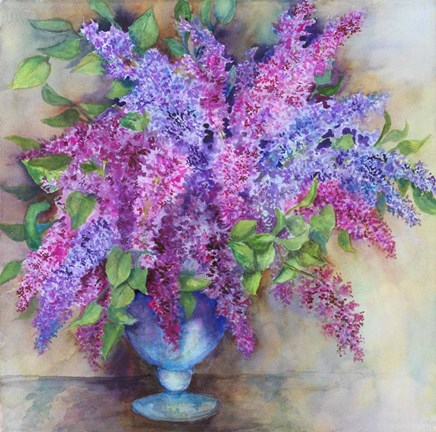 Framed Varity of Lilacs Print