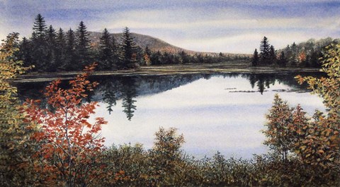 Framed Atunmnrondack Print