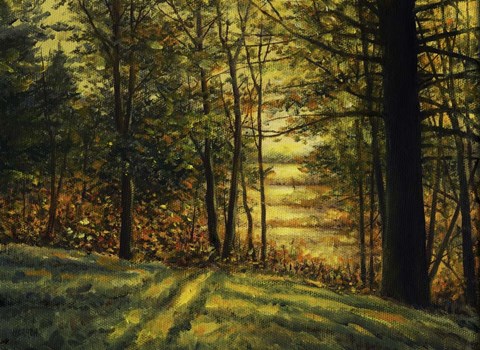 Framed Autumn Light Print