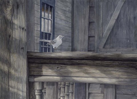 Framed Urban Camo Print