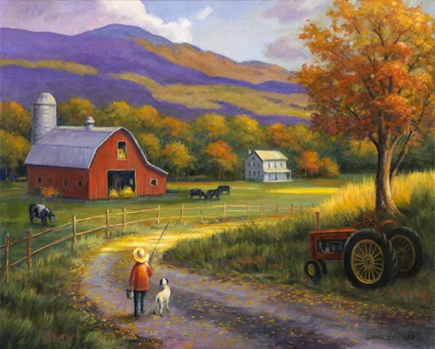 Framed Journey Home Print