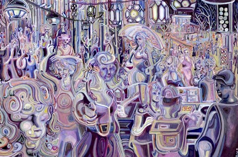 Framed Forest Dancers Print