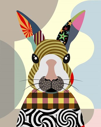 Framed Sexy Bunny Print