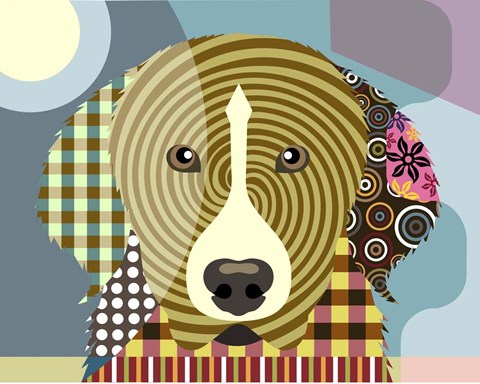 Framed Great Pyrenees Print