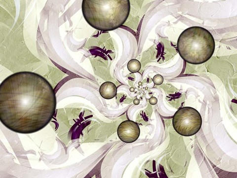 Framed Morning Glory Print