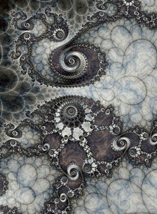 Framed Ebb And Flow Print