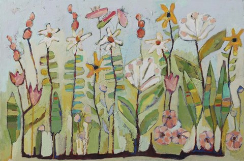 Framed Floral 3 Print