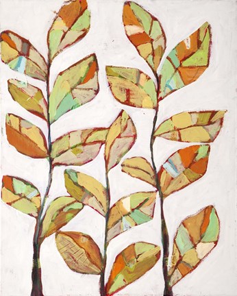 Framed Foliage 1 Print