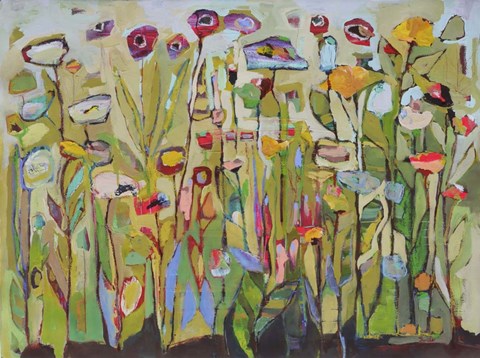 Framed Racing the Rain Print