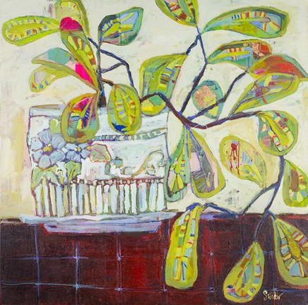 Framed Kisses For Breakfast Print