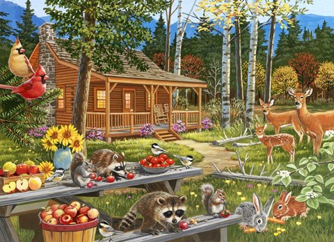 Framed Leftovers for Supper Print